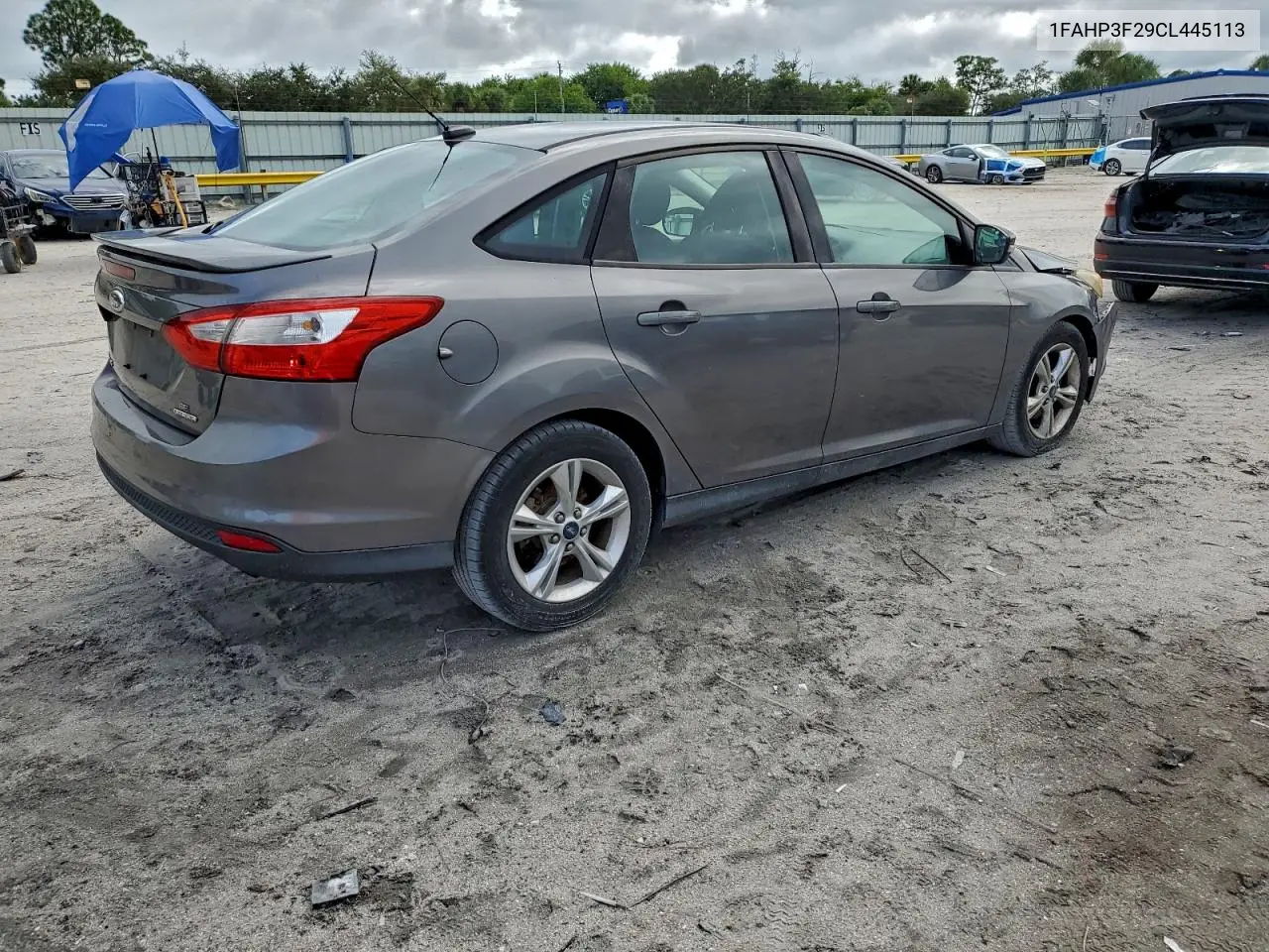 1FAHP3F29CL445113 2012 Ford Focus Se