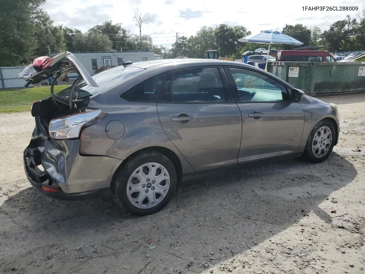 1FAHP3F26CL288009 2012 Ford Focus Se