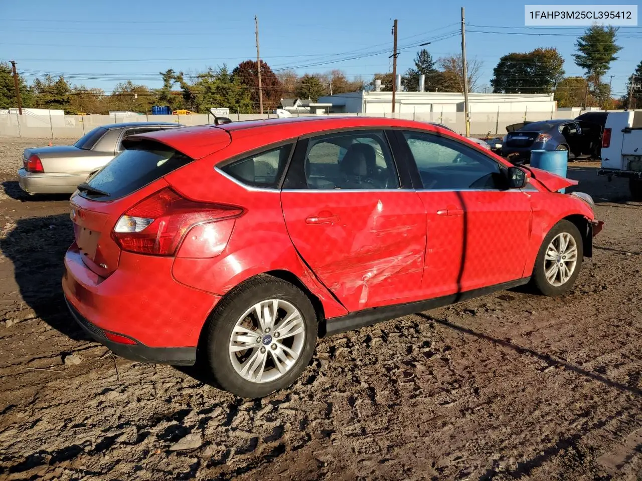 1FAHP3M25CL395412 2012 Ford Focus Sel