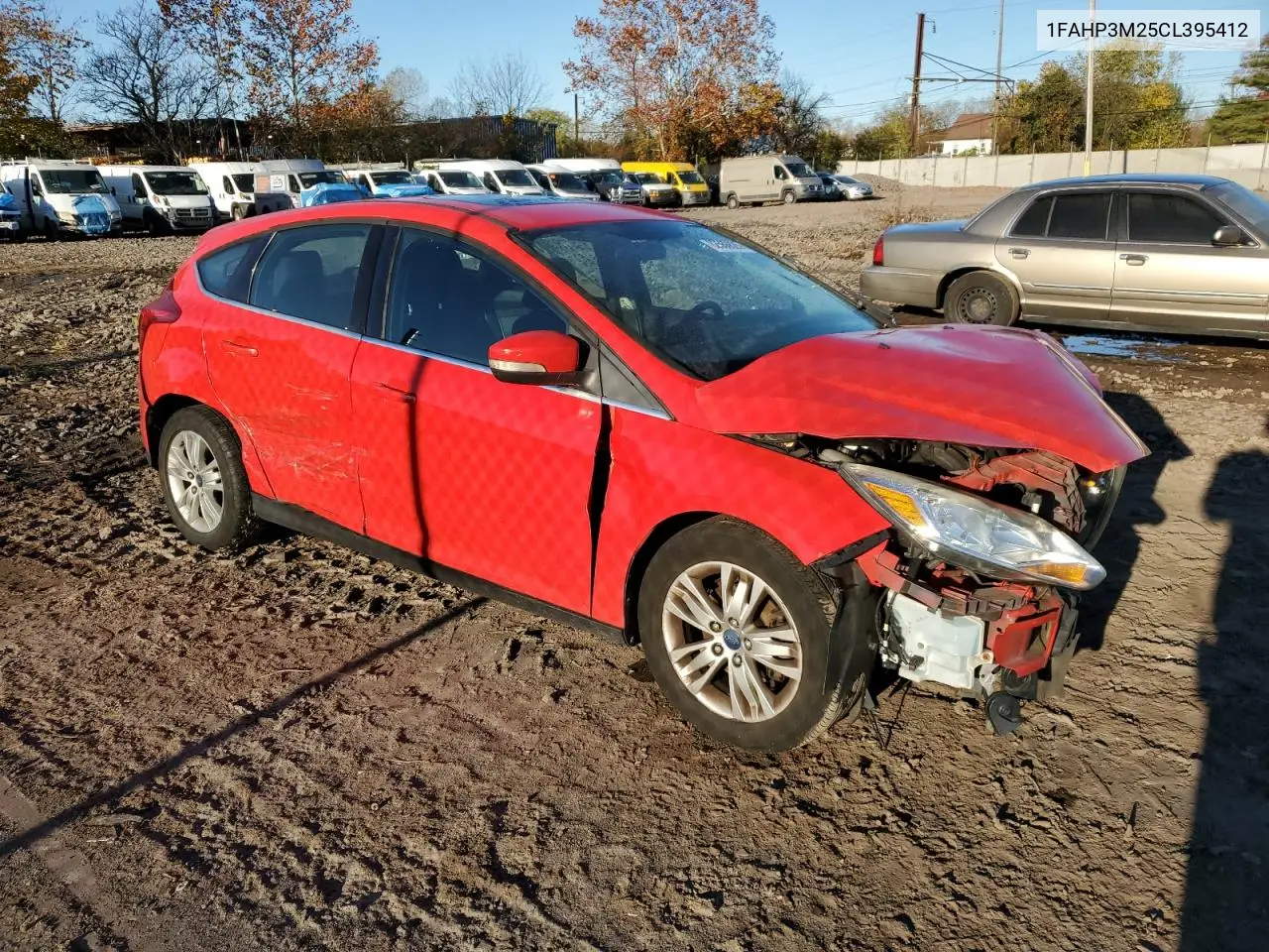 1FAHP3M25CL395412 2012 Ford Focus Sel