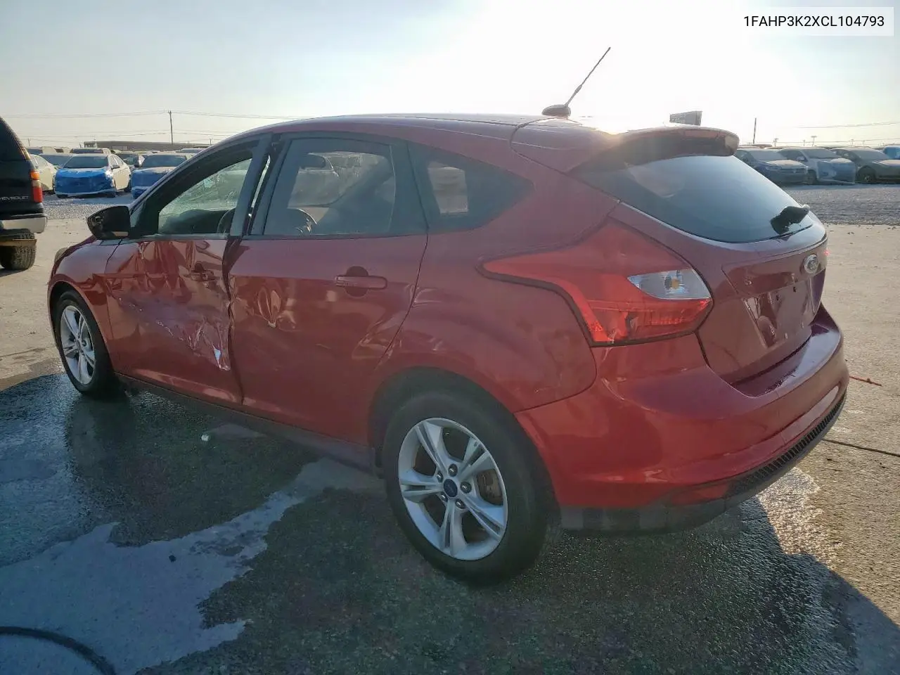 1FAHP3K2XCL104793 2012 Ford Focus Se
