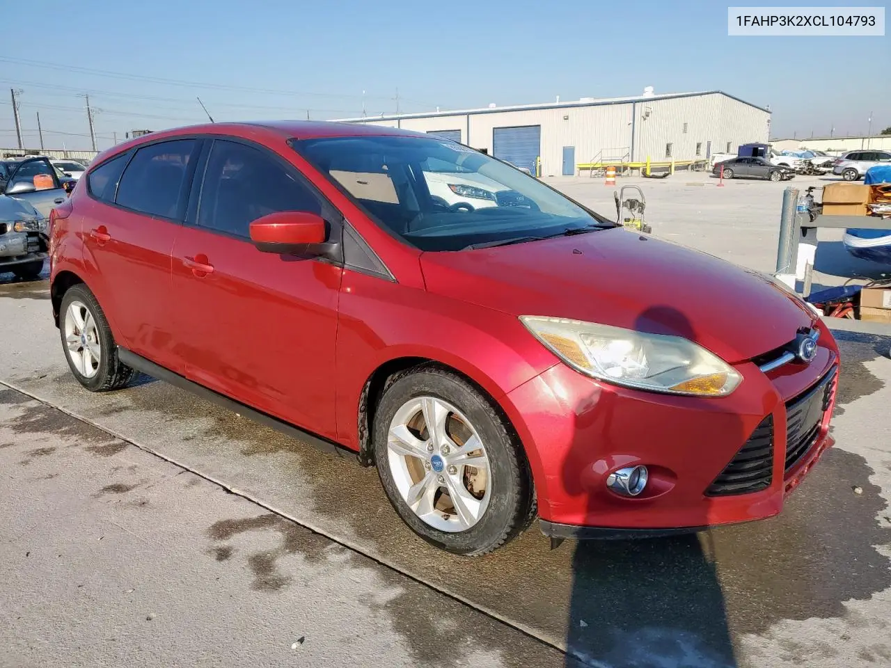 1FAHP3K2XCL104793 2012 Ford Focus Se