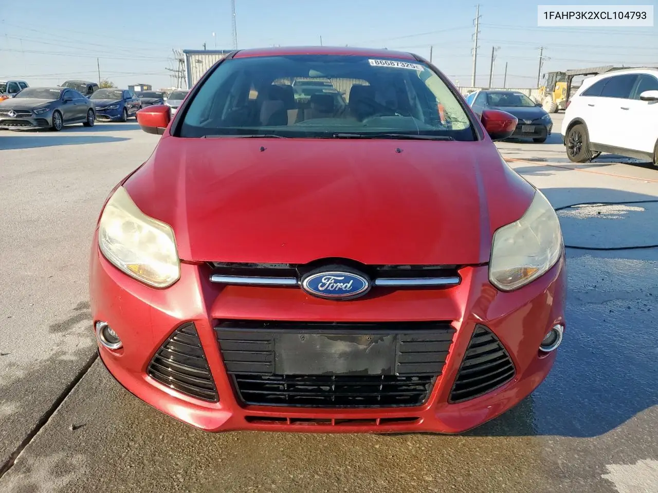 1FAHP3K2XCL104793 2012 Ford Focus Se