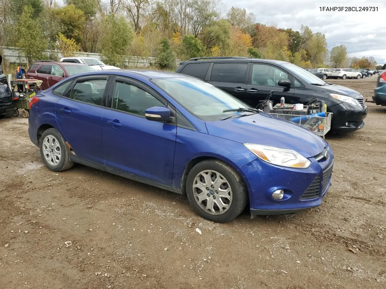 1FAHP3F28CL249731 2012 Ford Focus Se