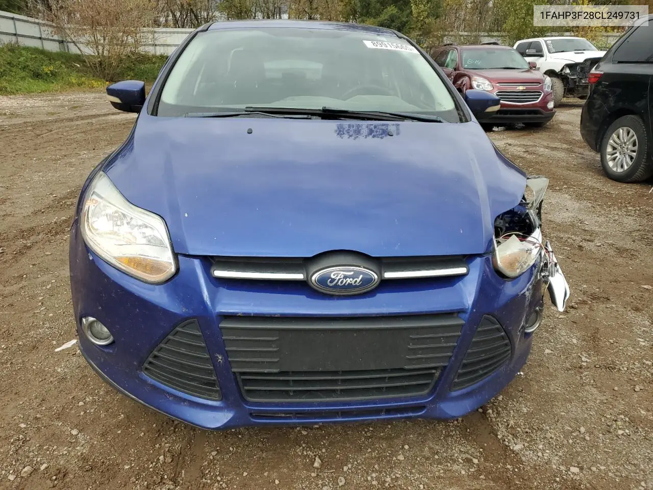 1FAHP3F28CL249731 2012 Ford Focus Se