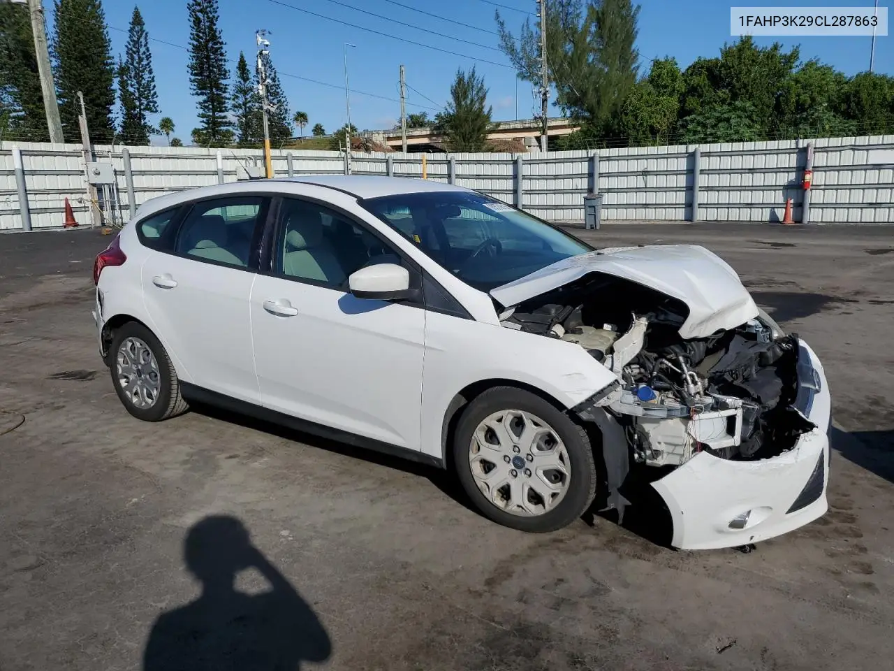 1FAHP3K29CL287863 2012 Ford Focus Se