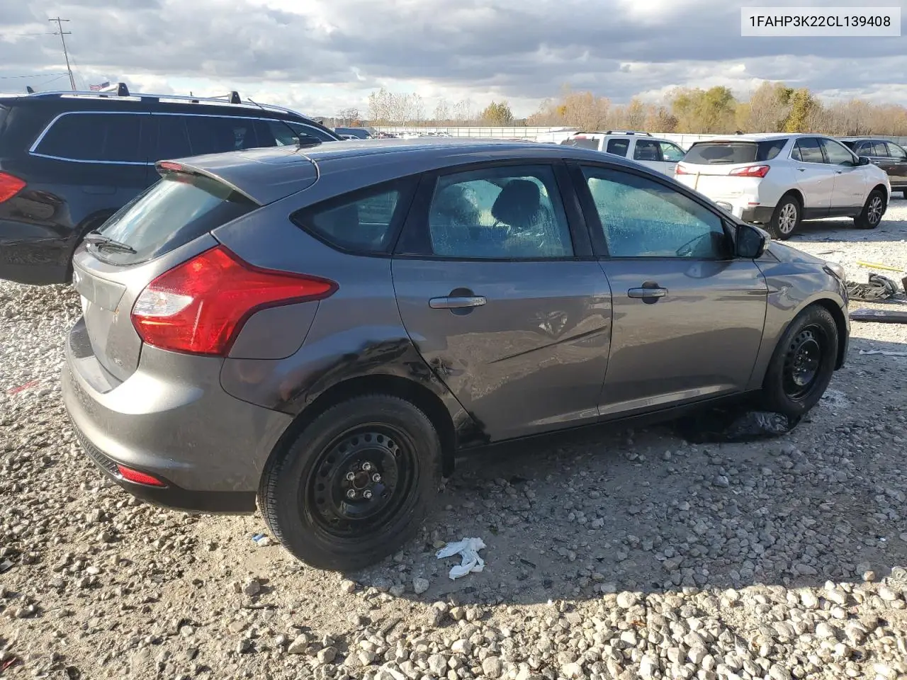 1FAHP3K22CL139408 2012 Ford Focus Se