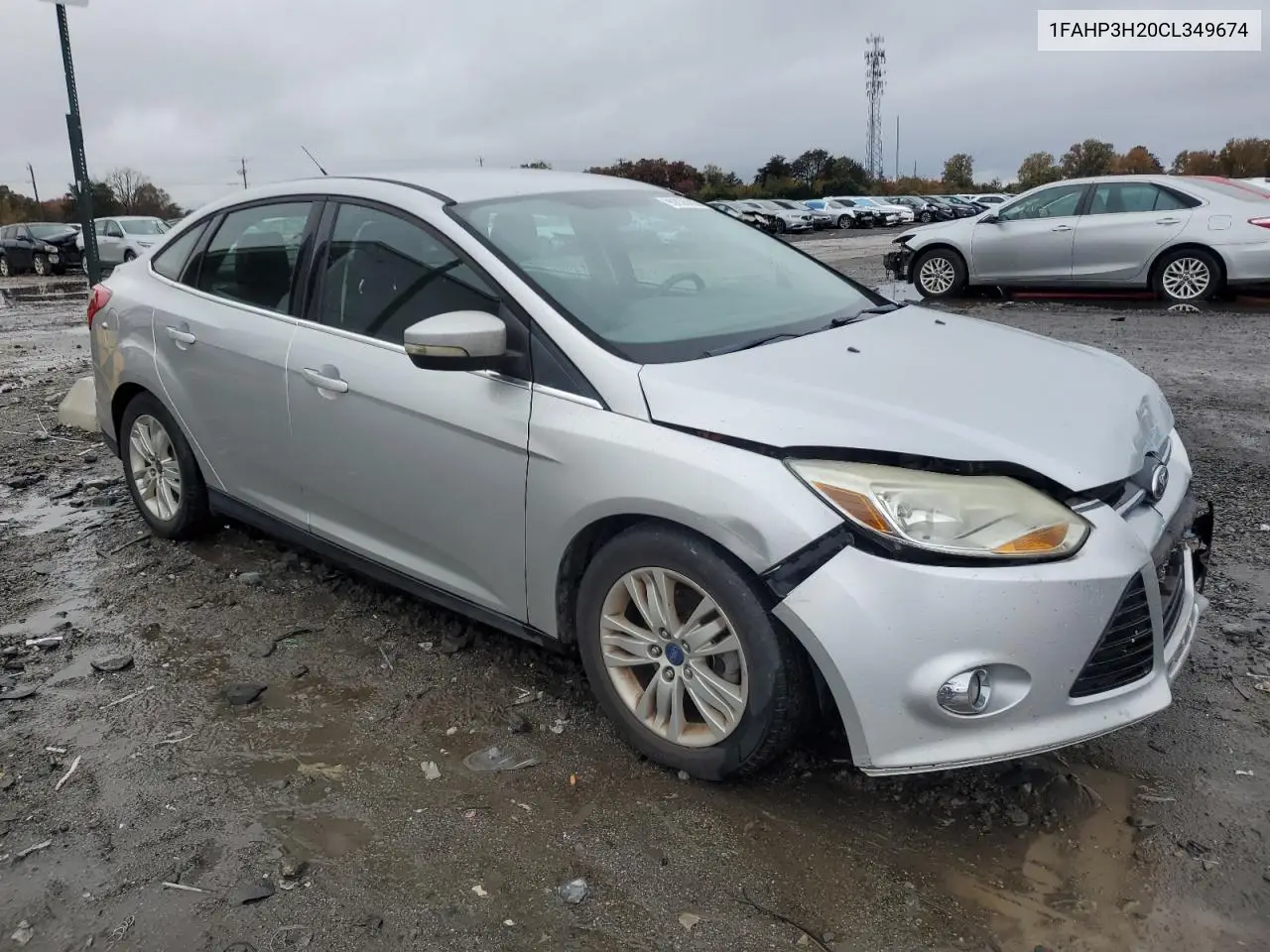 1FAHP3H20CL349674 2012 Ford Focus Sel
