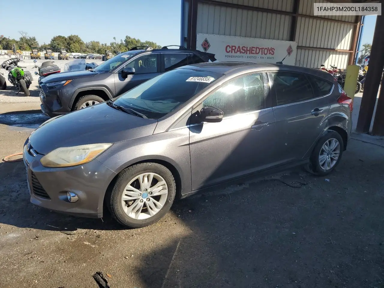 1FAHP3M20CL184358 2012 Ford Focus Sel