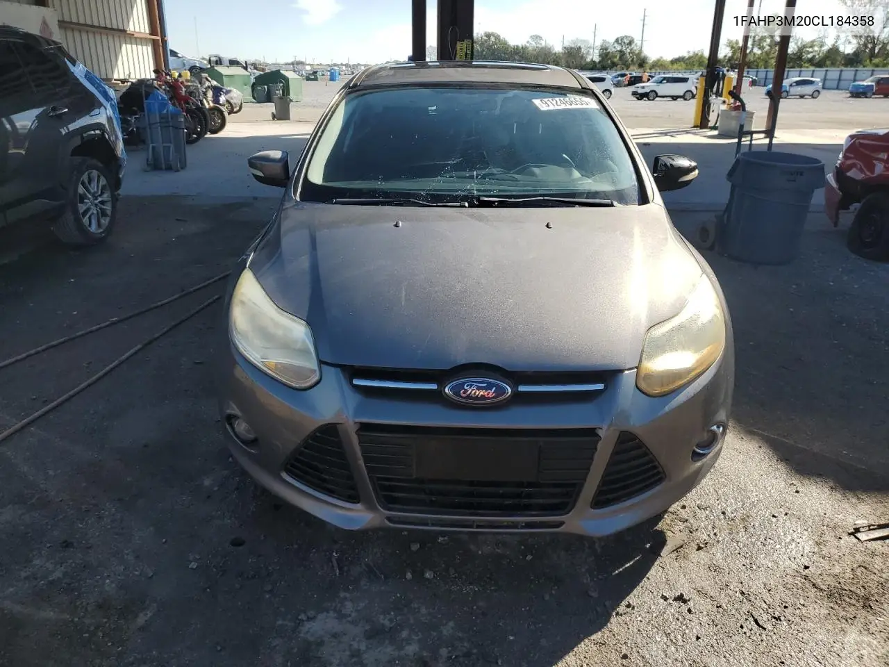 1FAHP3M20CL184358 2012 Ford Focus Sel