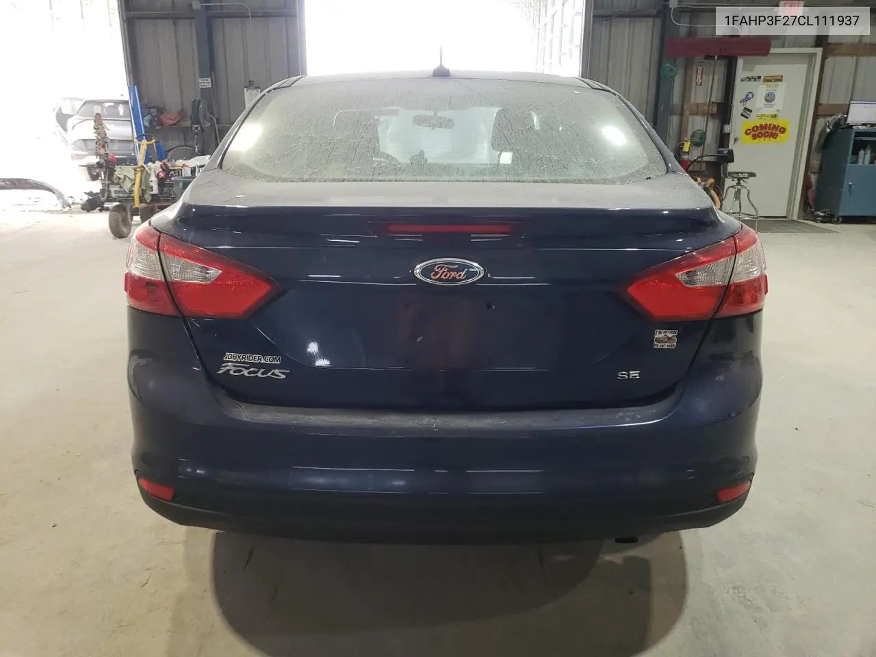 1FAHP3F27CL111937 2012 Ford Focus Se
