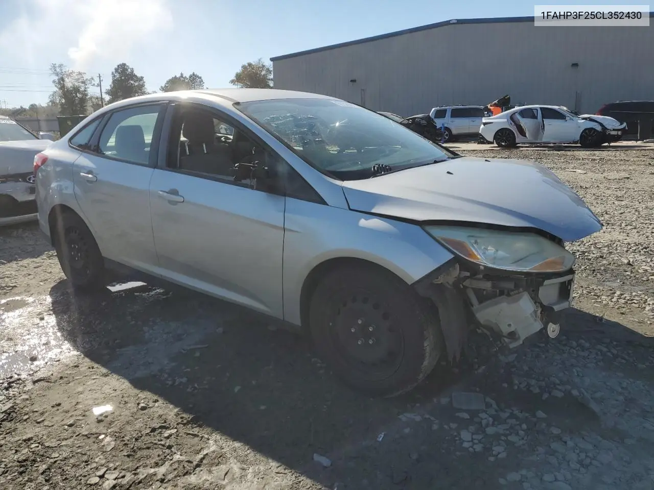 1FAHP3F25CL352430 2012 Ford Focus Se
