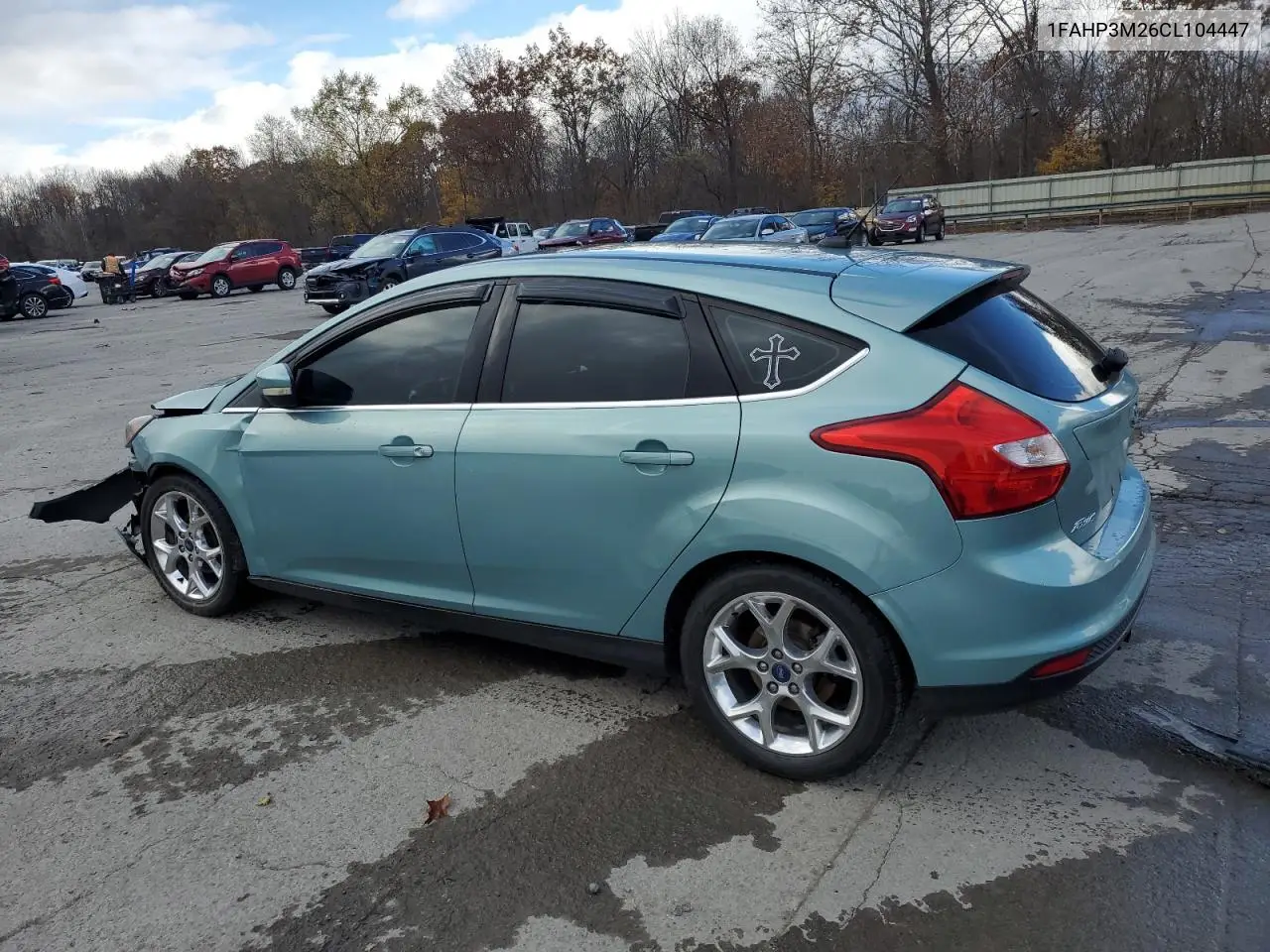 1FAHP3M26CL104447 2012 Ford Focus Sel