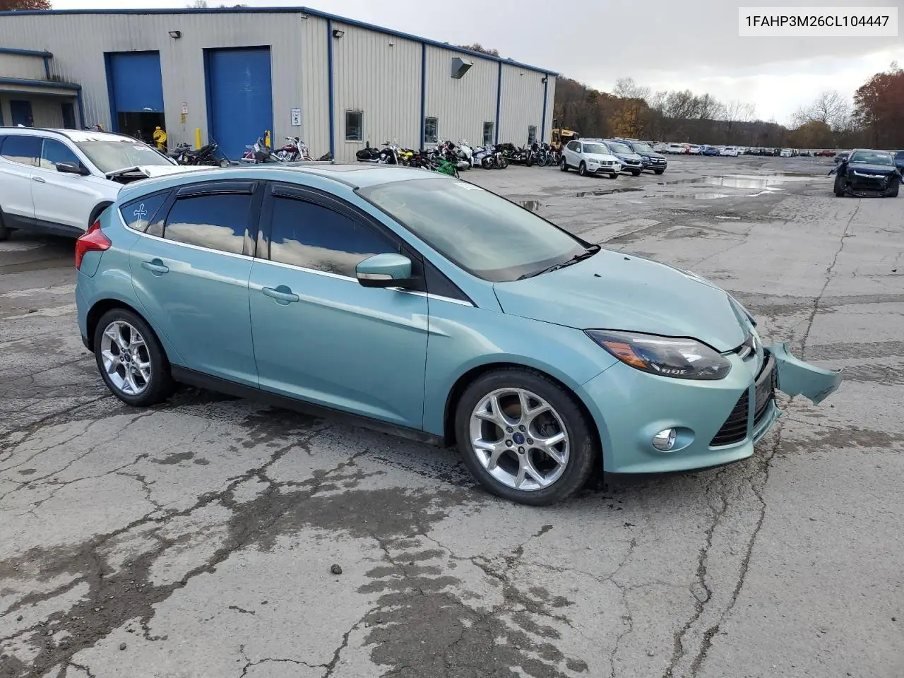 1FAHP3M26CL104447 2012 Ford Focus Sel