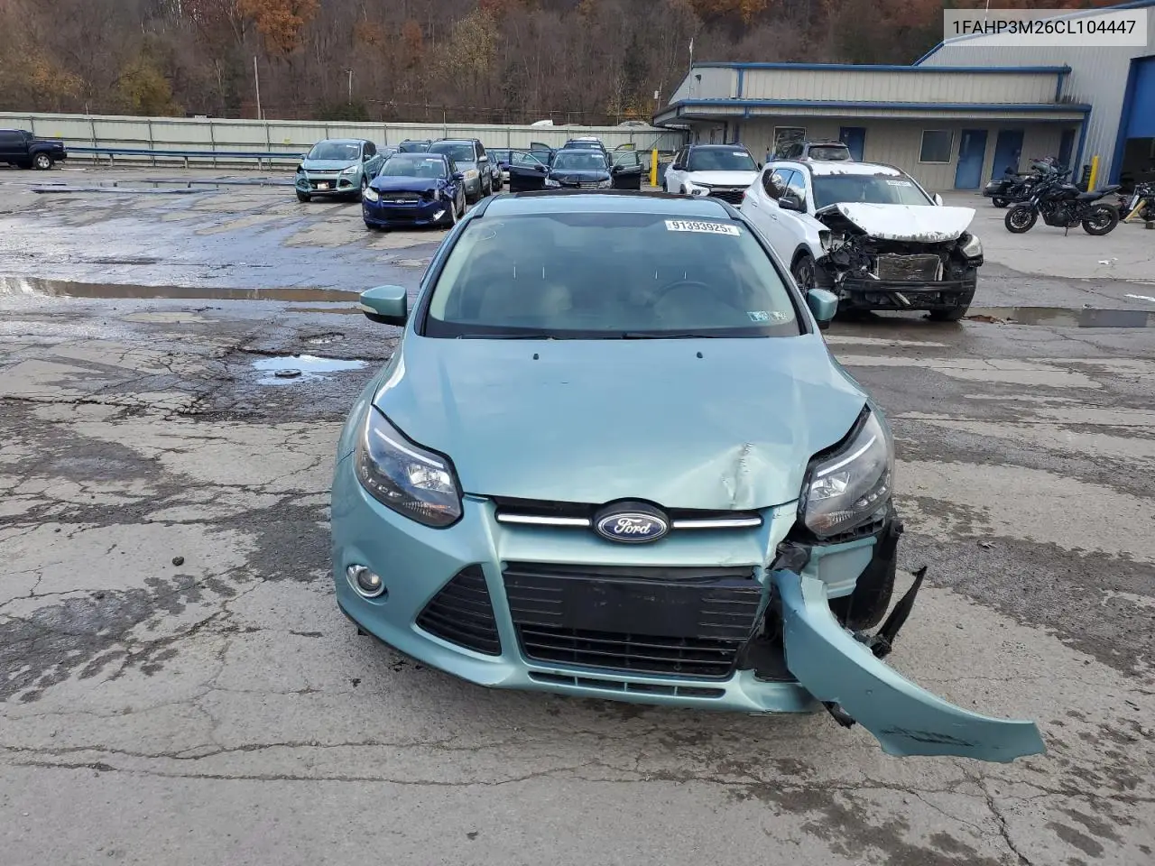 1FAHP3M26CL104447 2012 Ford Focus Sel