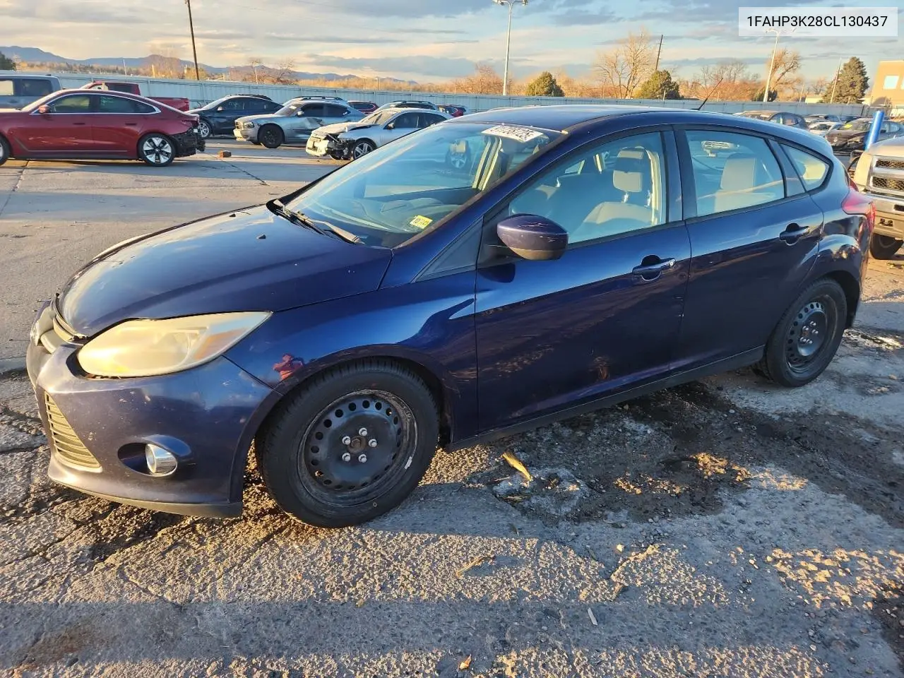 1FAHP3K28CL130437 2012 Ford Focus Se