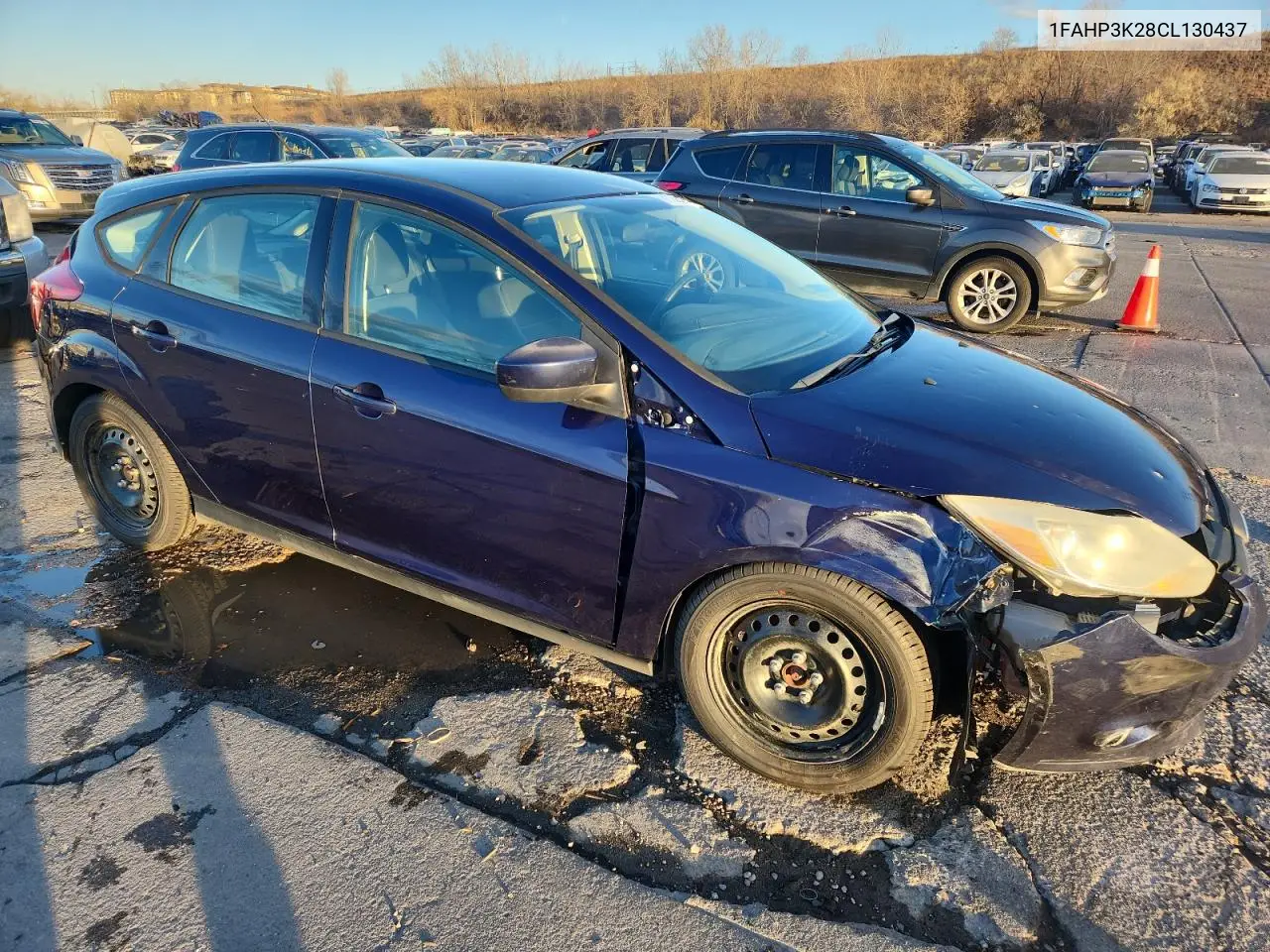 1FAHP3K28CL130437 2012 Ford Focus Se