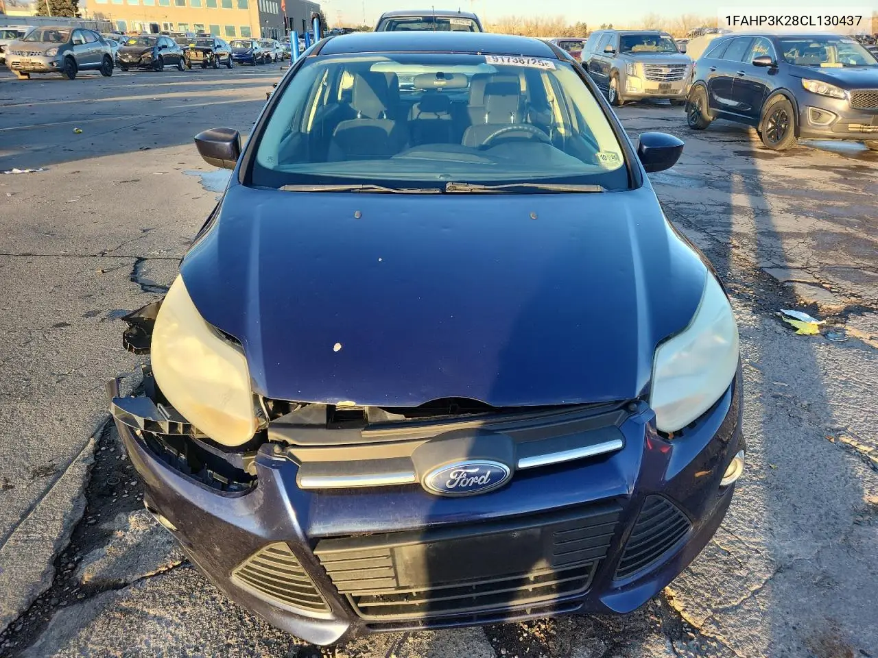 1FAHP3K28CL130437 2012 Ford Focus Se
