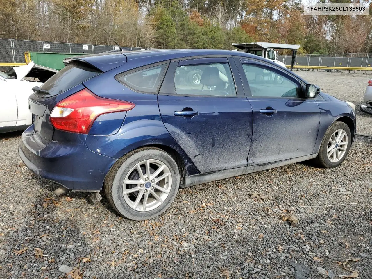 1FAHP3K26CL138603 2012 Ford Focus Se