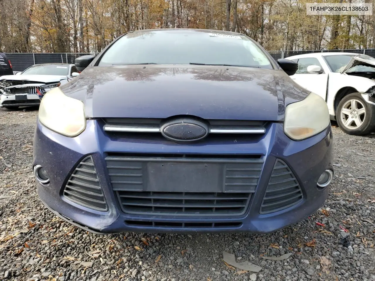 1FAHP3K26CL138603 2012 Ford Focus Se