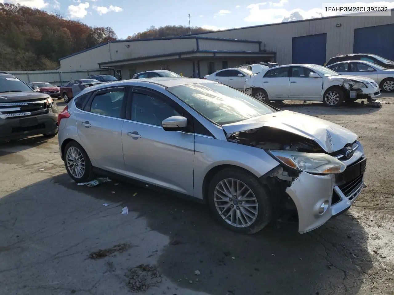 1FAHP3M28CL395632 2012 Ford Focus Sel