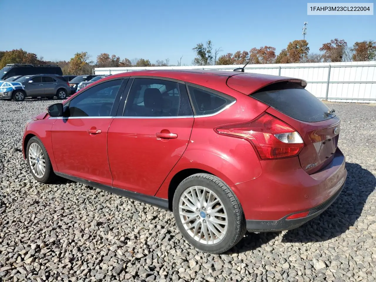 1FAHP3M23CL222004 2012 Ford Focus Sel