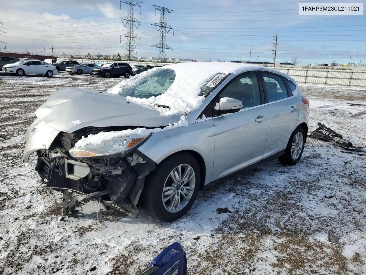 1FAHP3M23CL211021 2012 Ford Focus Sel