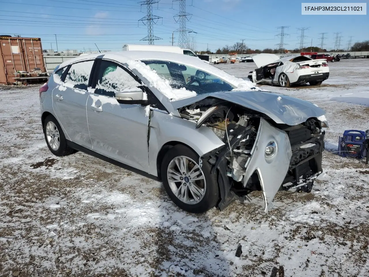 1FAHP3M23CL211021 2012 Ford Focus Sel