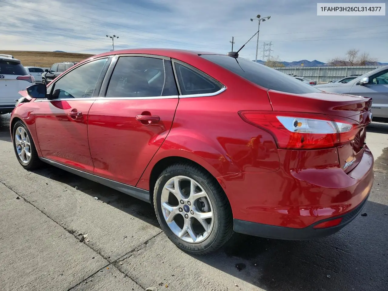 1FAHP3H26CL314377 2012 Ford Focus Sel