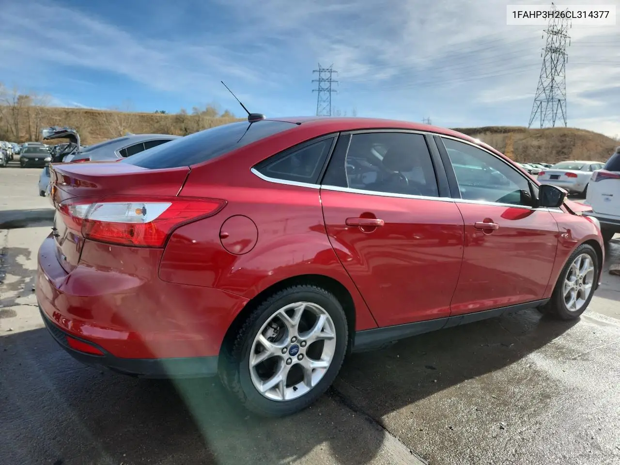 1FAHP3H26CL314377 2012 Ford Focus Sel