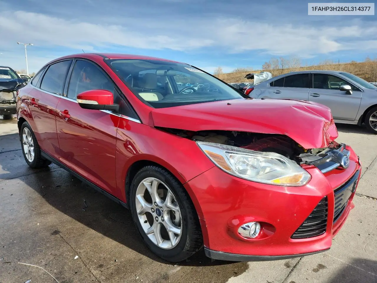 1FAHP3H26CL314377 2012 Ford Focus Sel