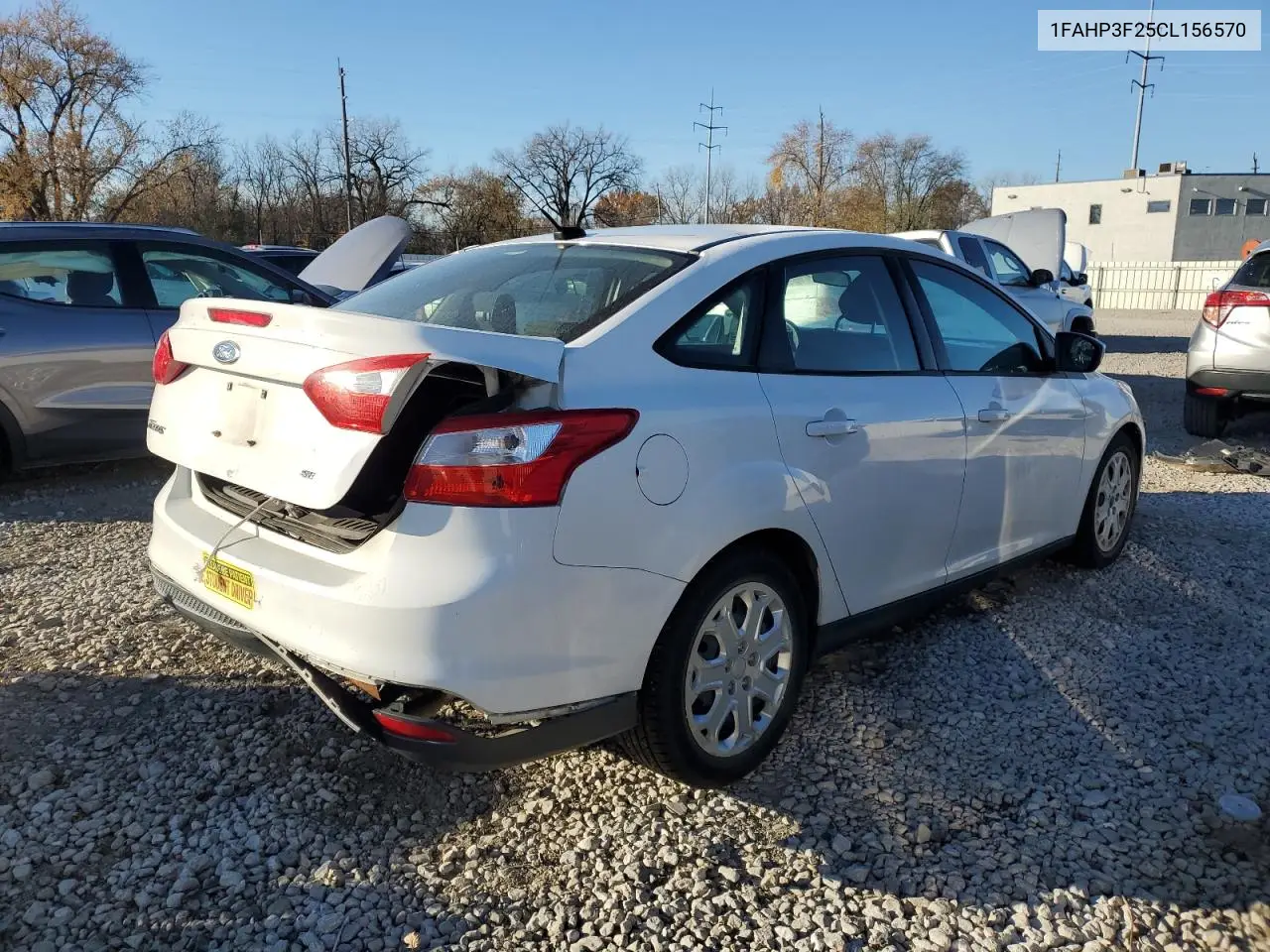 1FAHP3F25CL156570 2012 Ford Focus Se