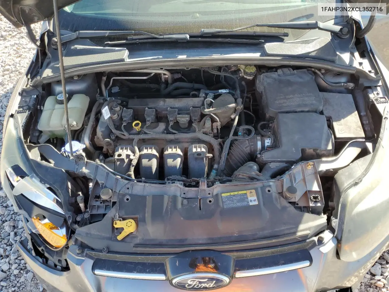 1FAHP3N2XCL352716 2012 Ford Focus Titanium