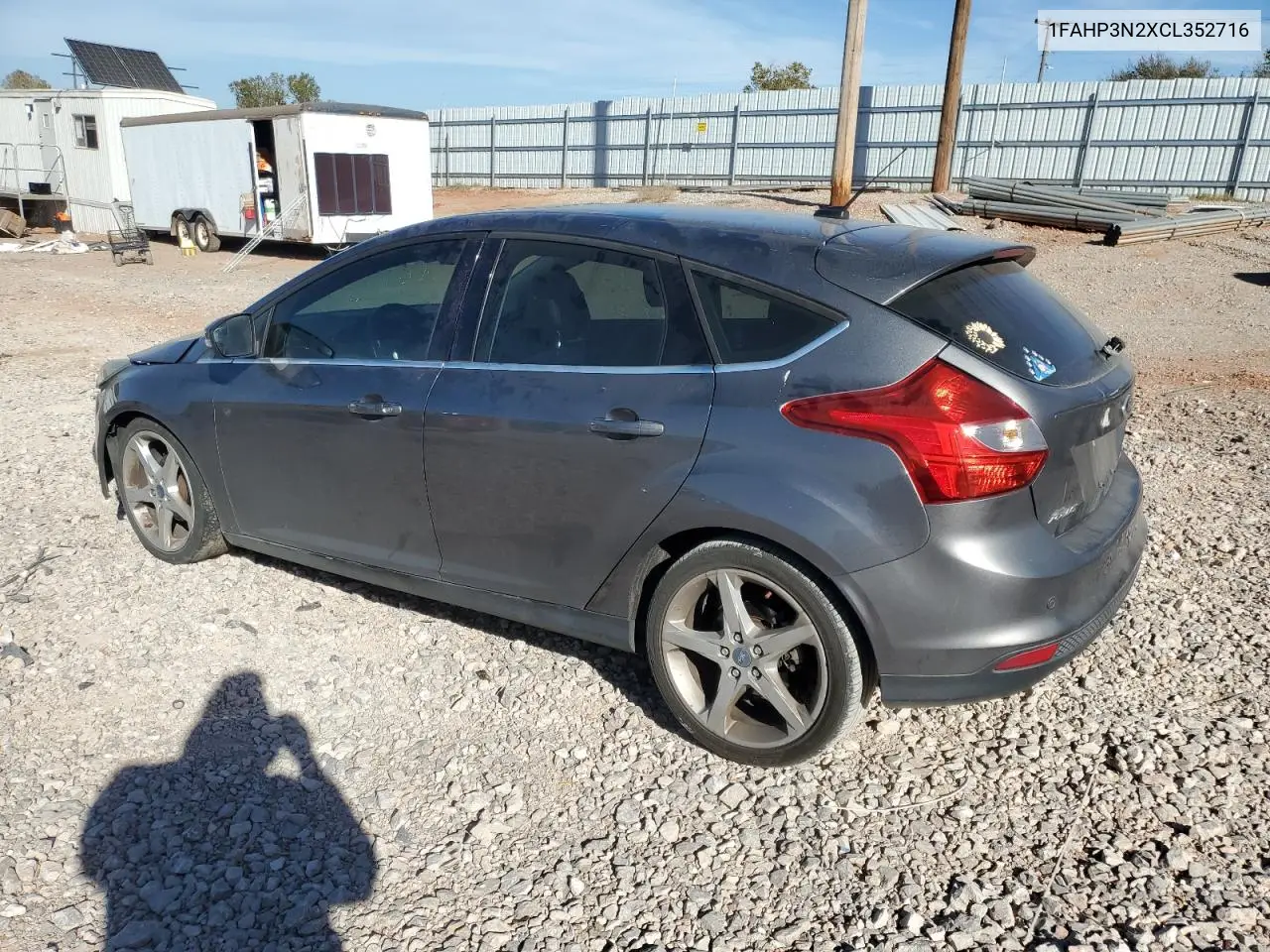 1FAHP3N2XCL352716 2012 Ford Focus Titanium