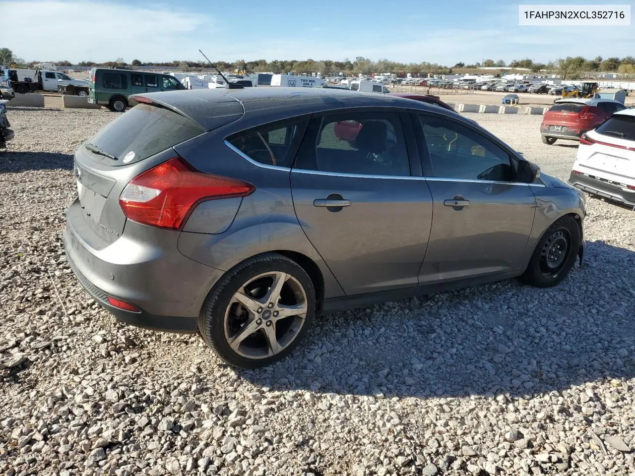 1FAHP3N2XCL352716 2012 Ford Focus Titanium