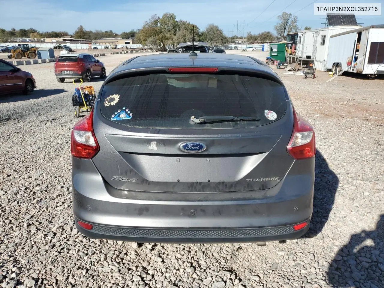 1FAHP3N2XCL352716 2012 Ford Focus Titanium