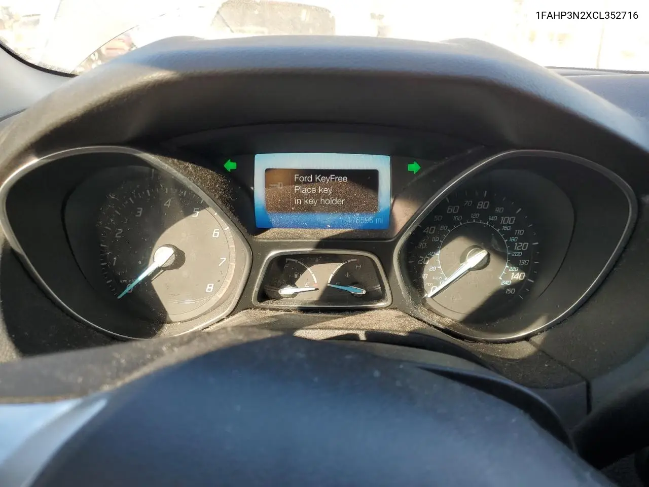 1FAHP3N2XCL352716 2012 Ford Focus Titanium