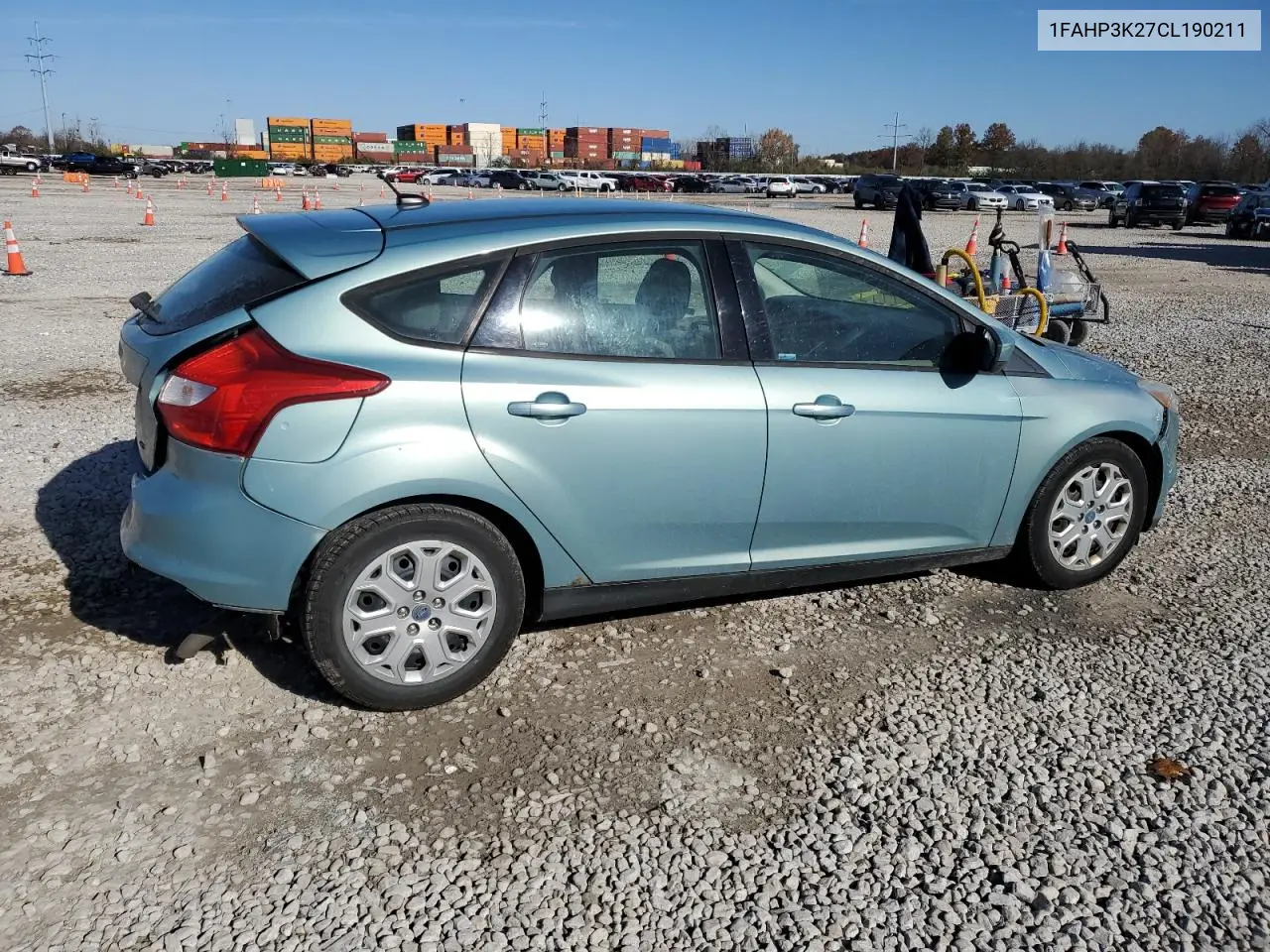 1FAHP3K27CL190211 2012 Ford Focus Se