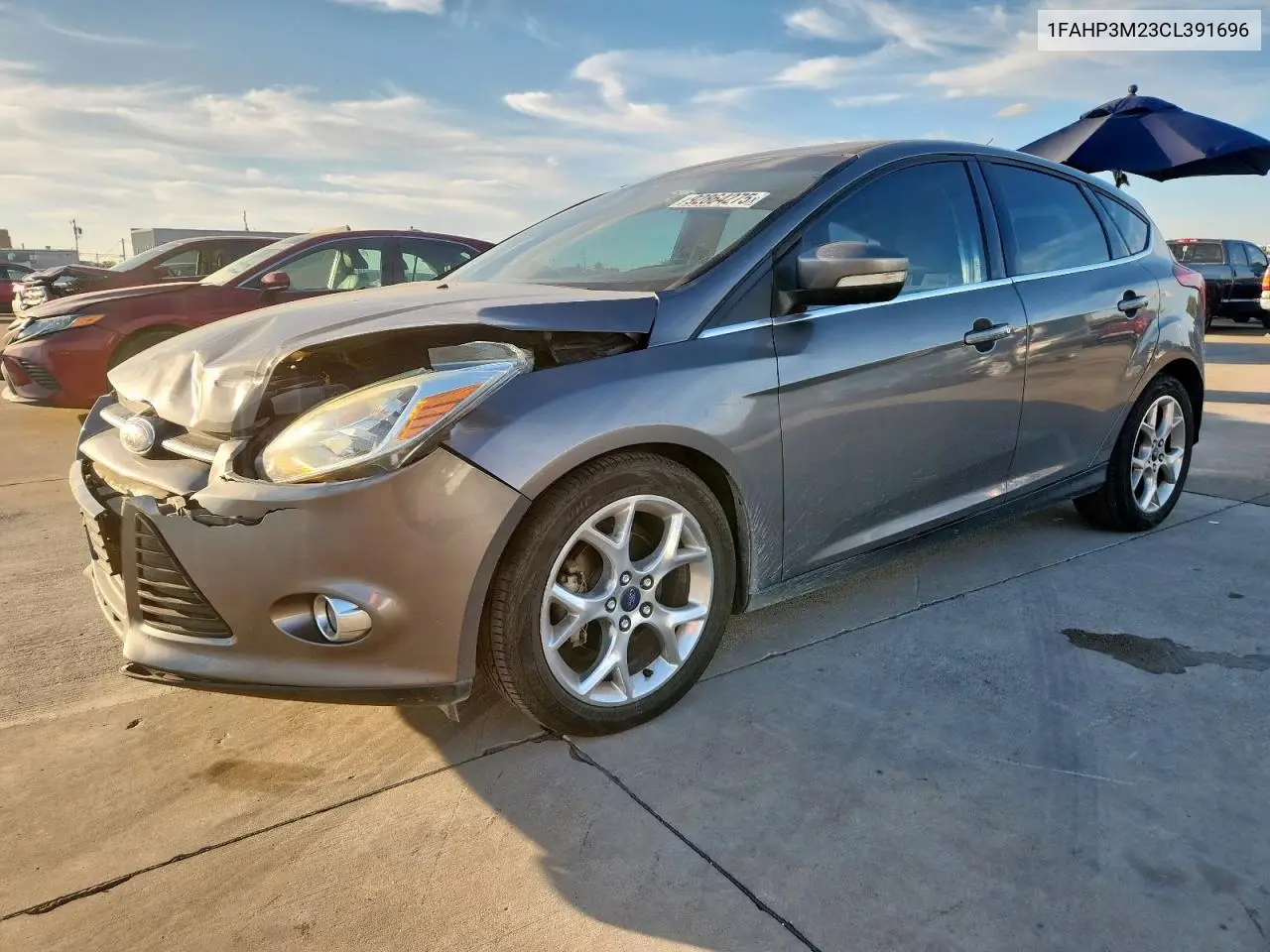 1FAHP3M23CL391696 2012 Ford Focus Sel