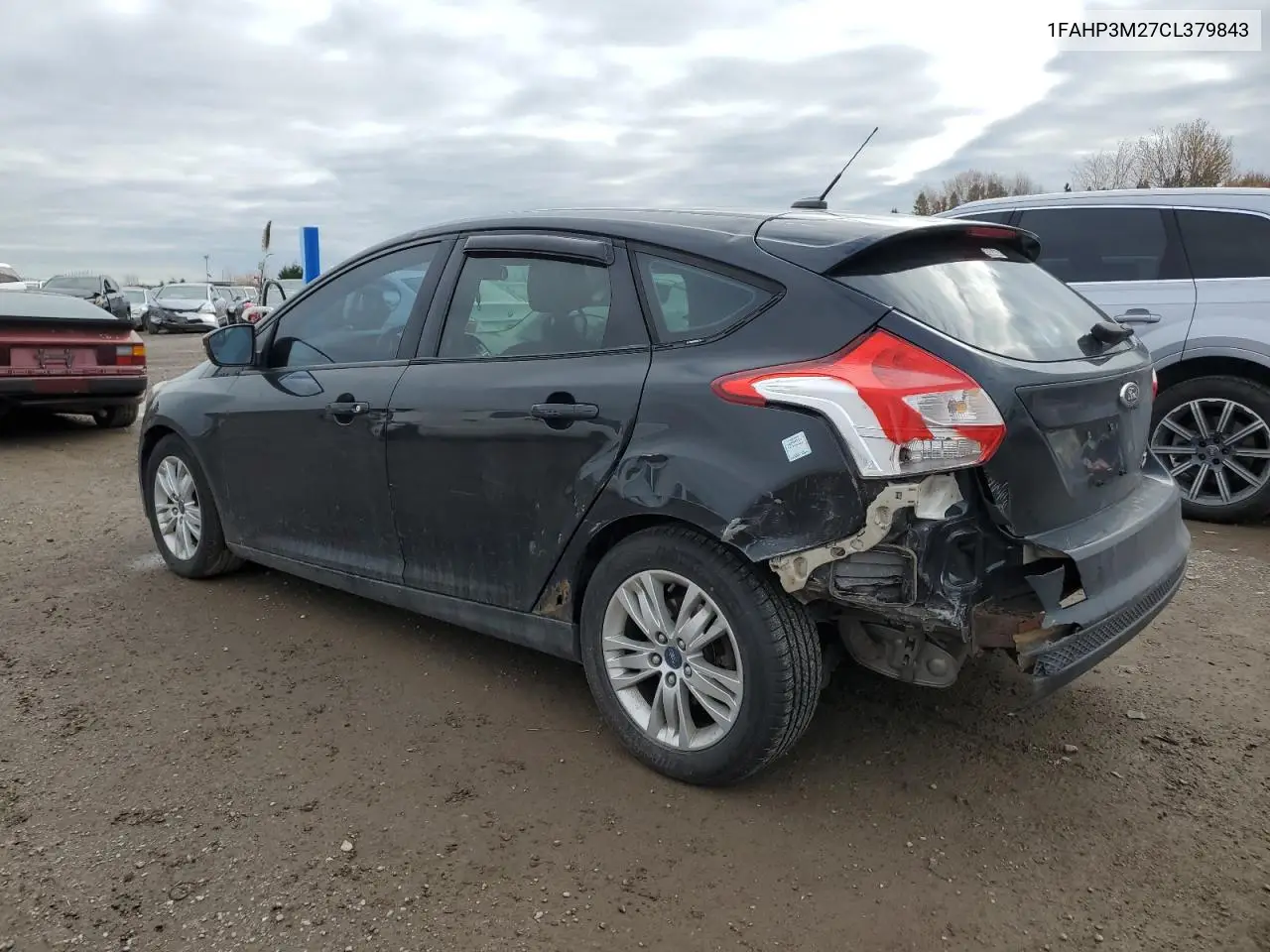 1FAHP3M27CL379843 2012 Ford Focus Sel