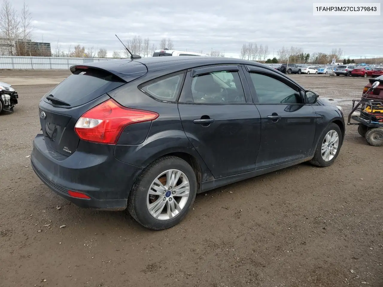 1FAHP3M27CL379843 2012 Ford Focus Sel