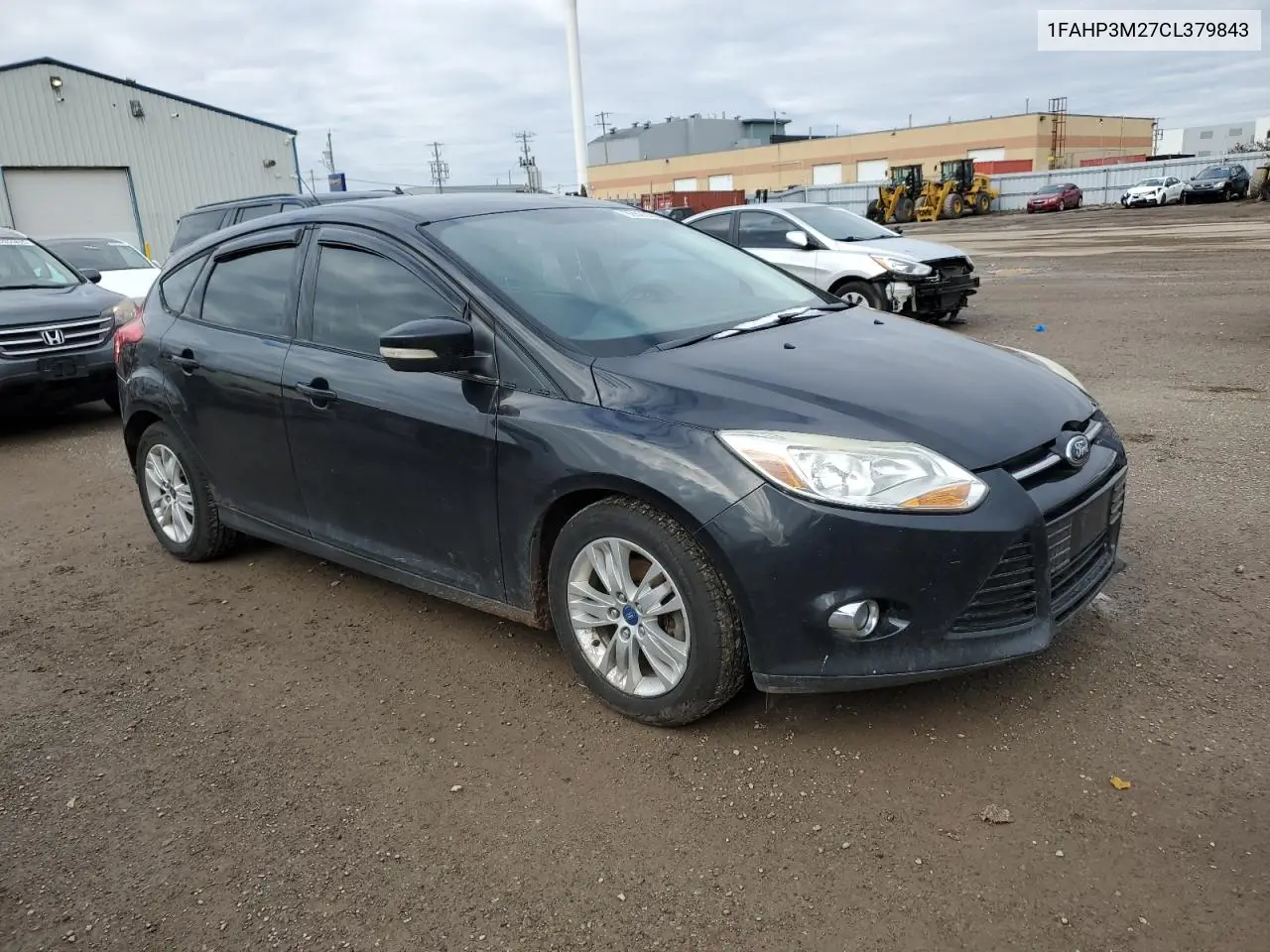 1FAHP3M27CL379843 2012 Ford Focus Sel