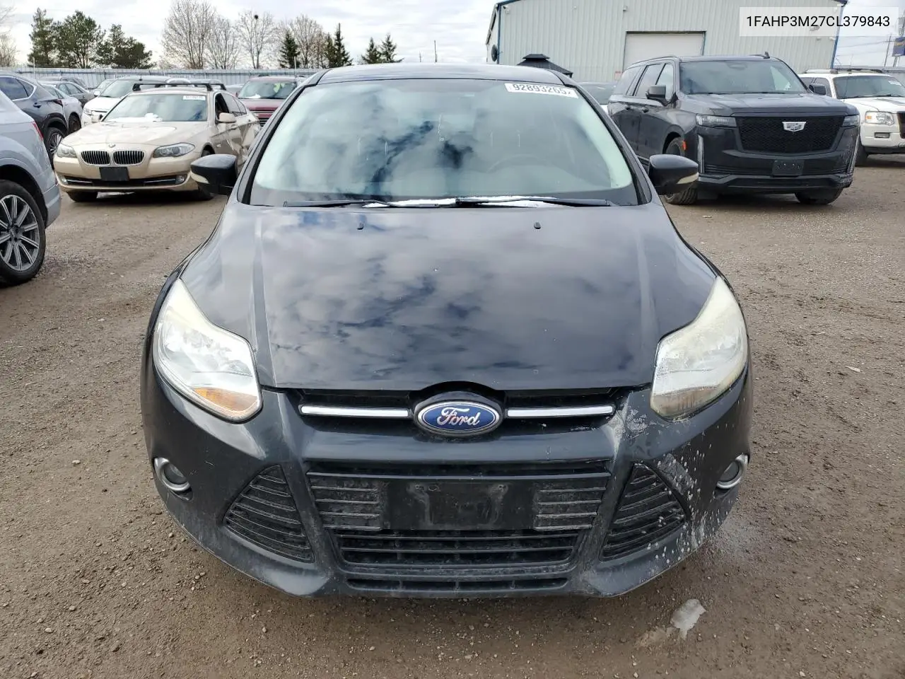 1FAHP3M27CL379843 2012 Ford Focus Sel
