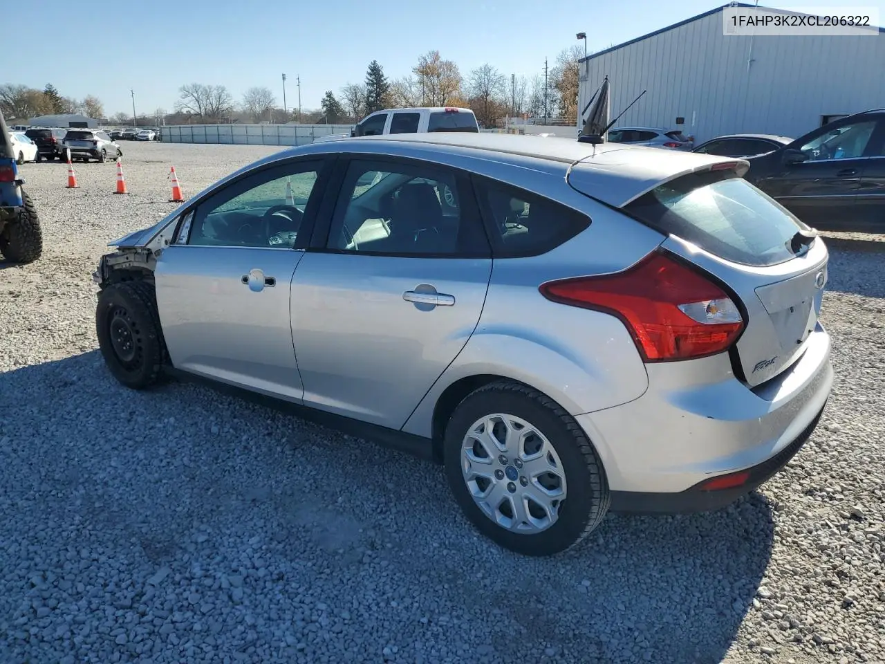 1FAHP3K2XCL206322 2012 Ford Focus Se