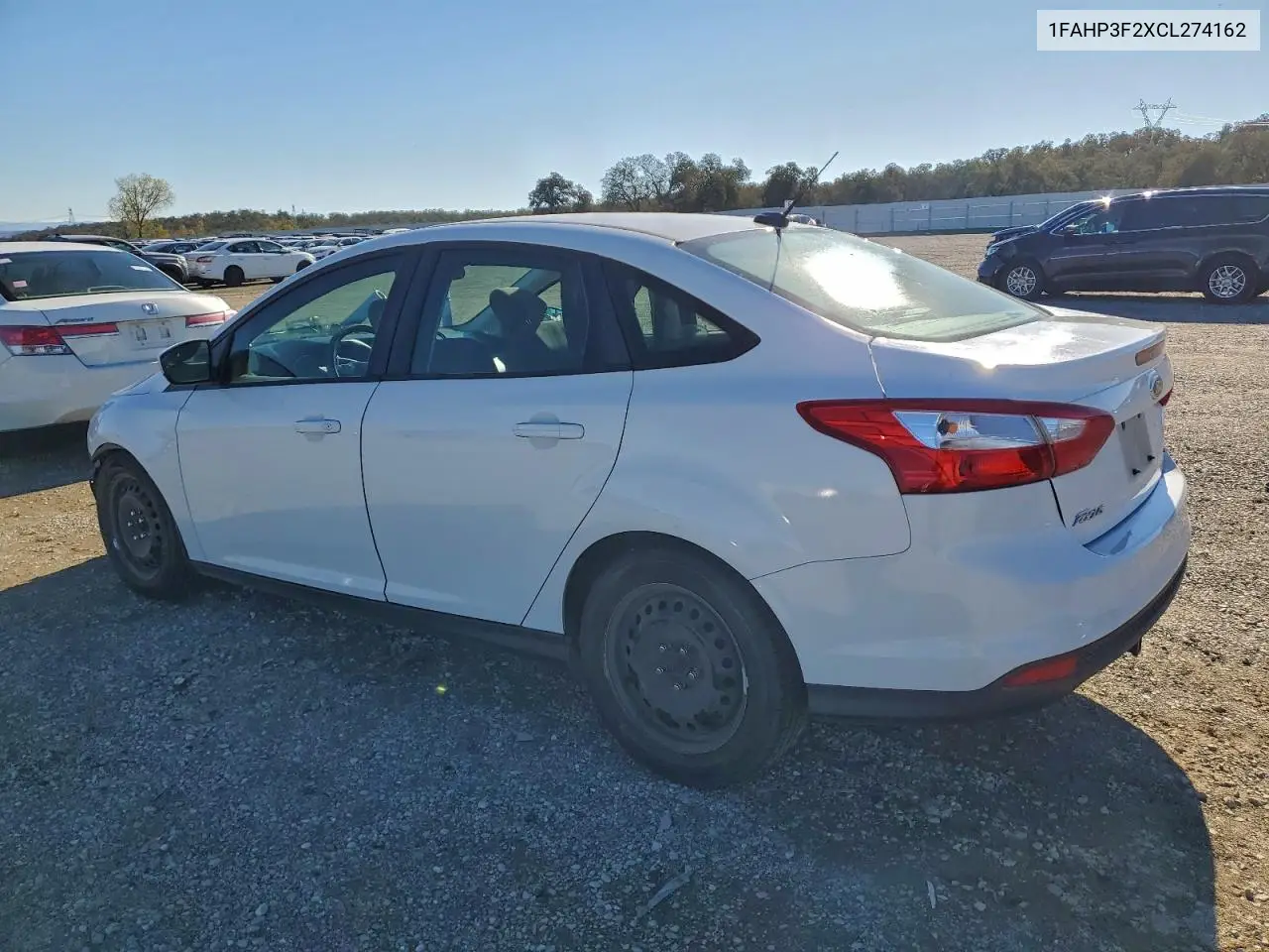 1FAHP3F2XCL274162 2012 Ford Focus Se