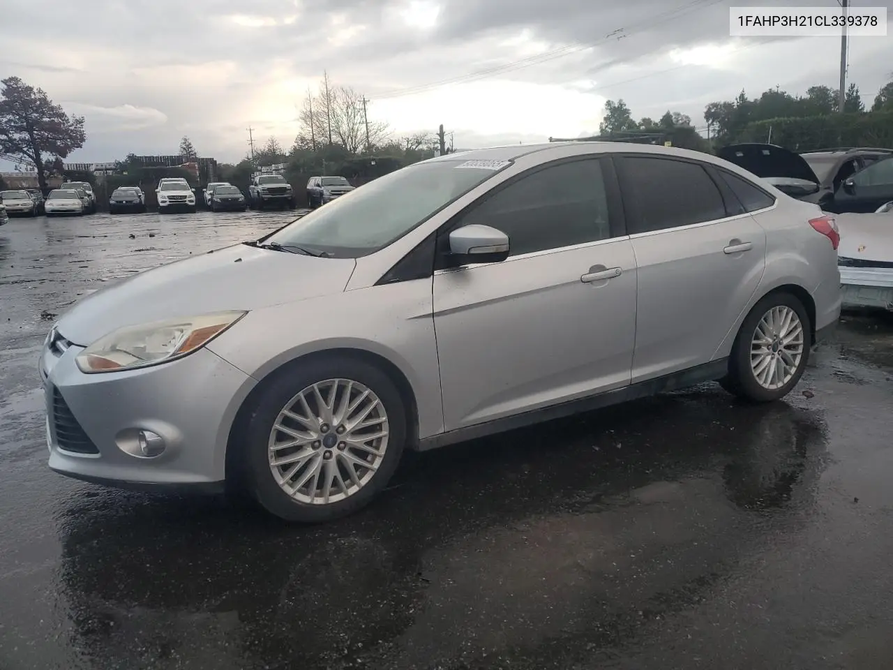 1FAHP3H21CL339378 2012 Ford Focus Sel