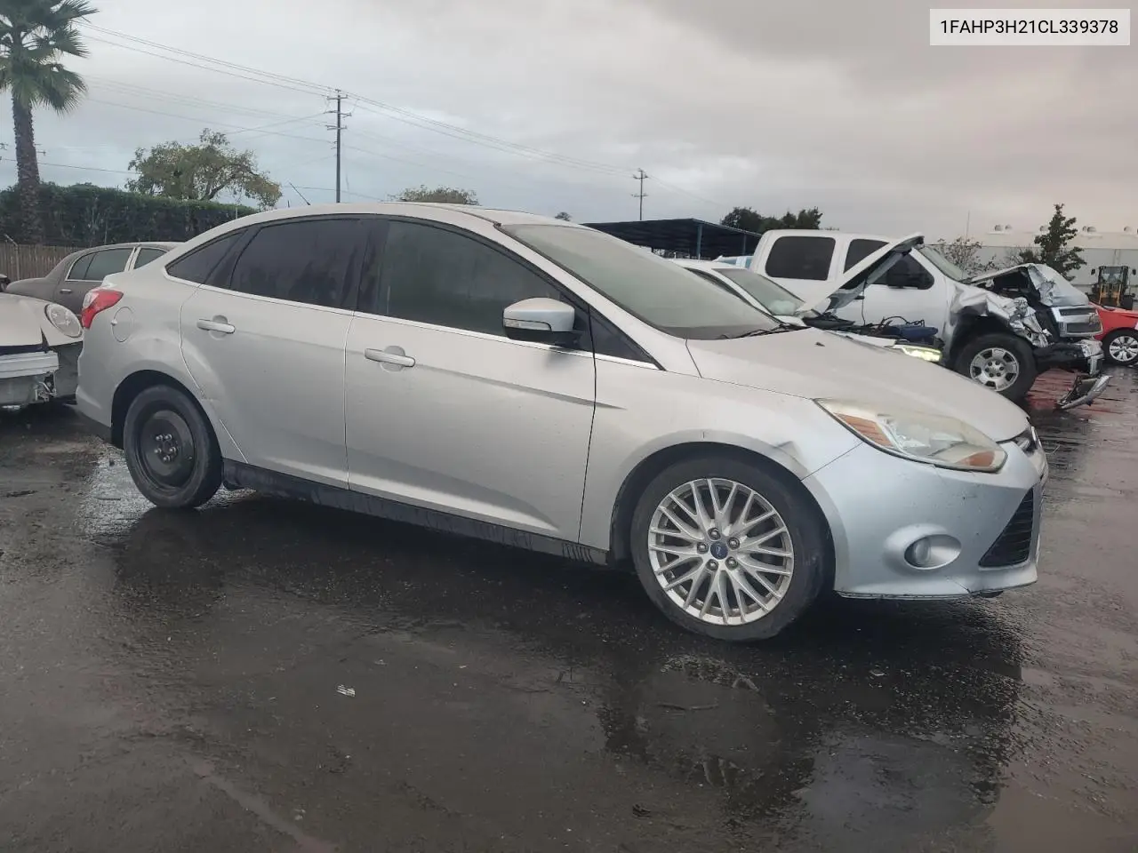 1FAHP3H21CL339378 2012 Ford Focus Sel