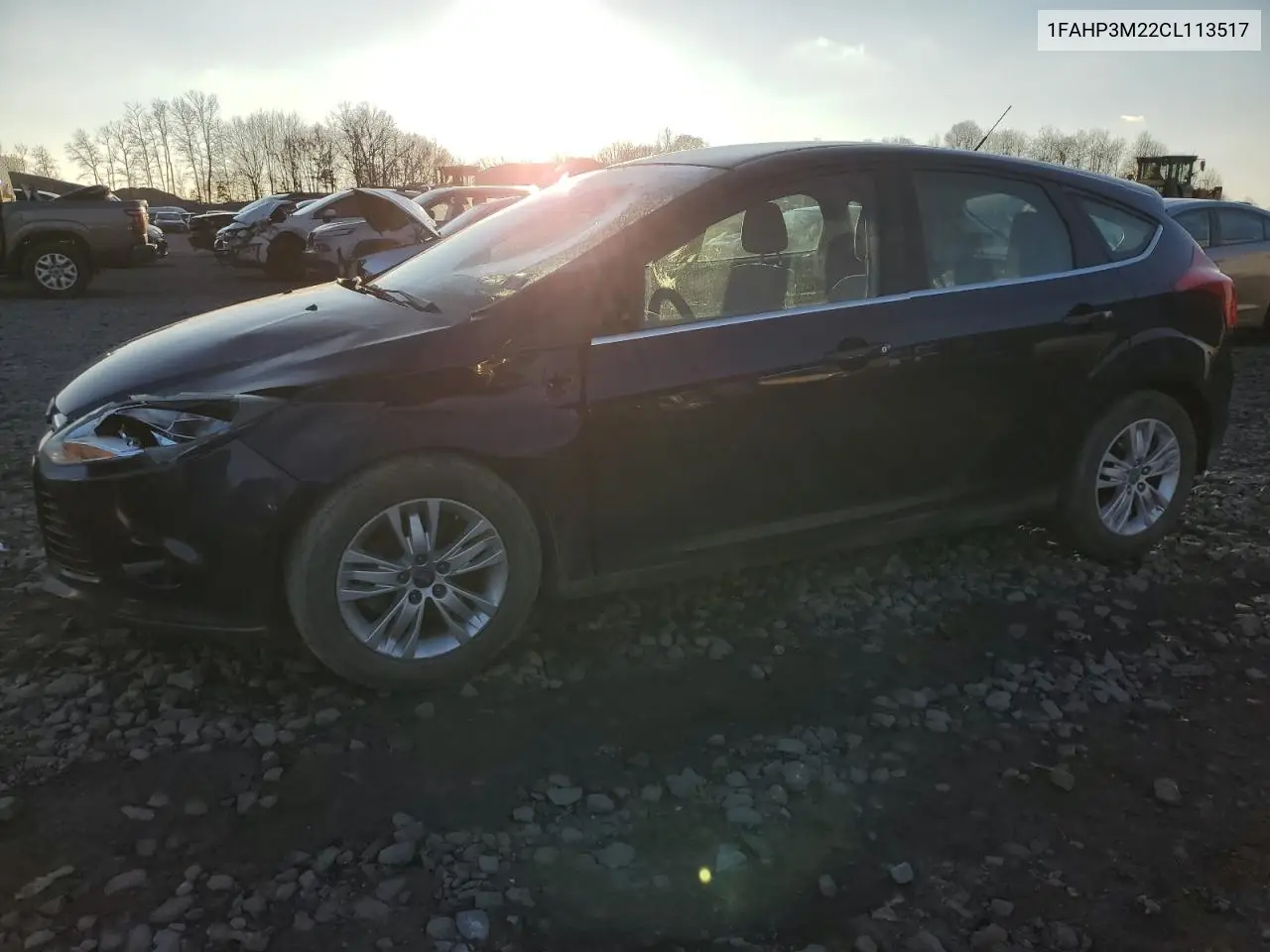 1FAHP3M22CL113517 2012 Ford Focus Sel