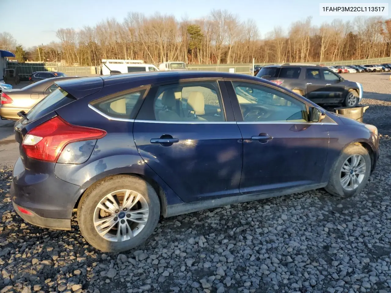 1FAHP3M22CL113517 2012 Ford Focus Sel