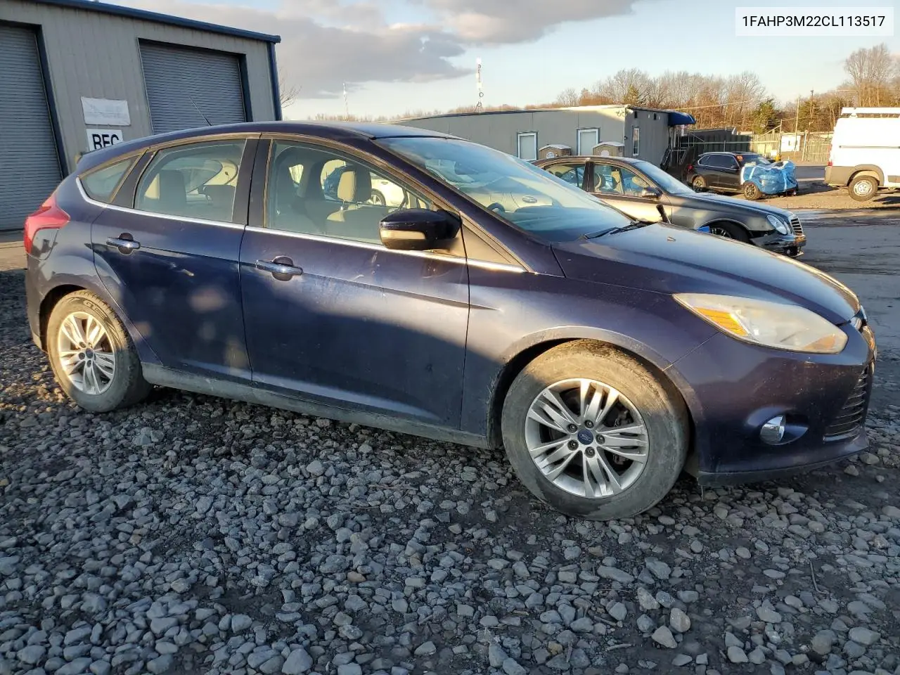 1FAHP3M22CL113517 2012 Ford Focus Sel
